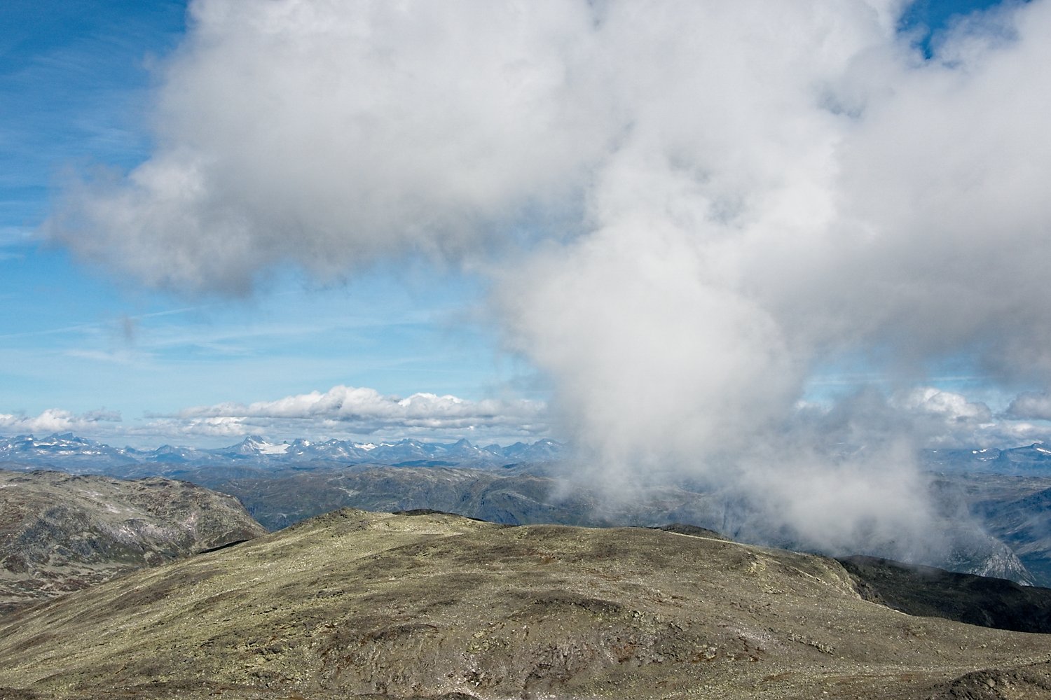 Landschaften aus dem Fjell Norwegens 3 Grindane 2654