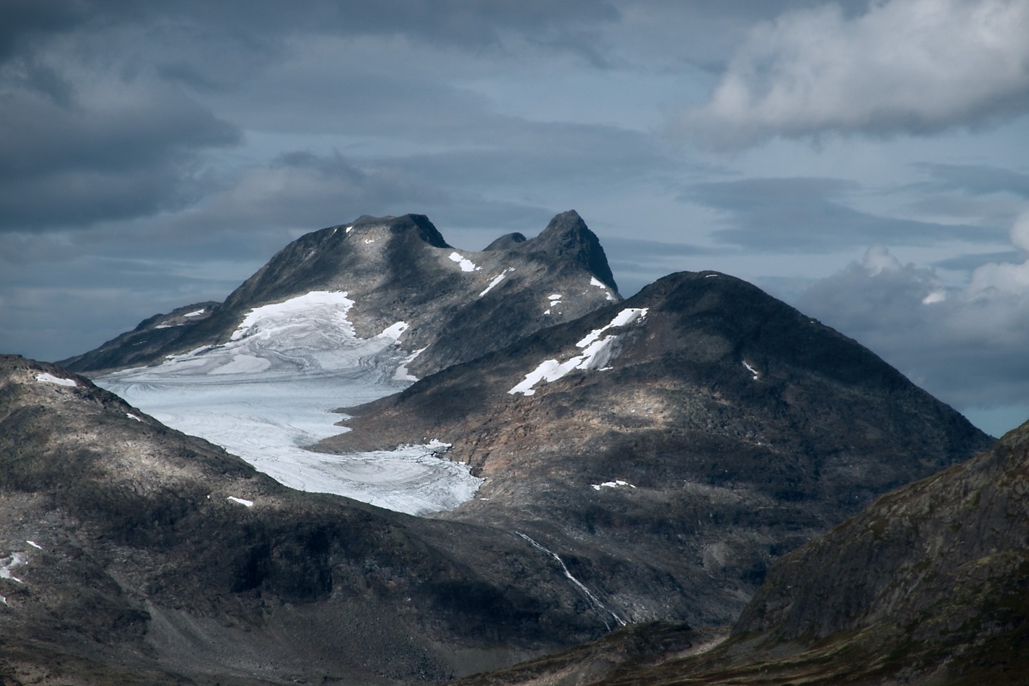 Landschaften aus dem Fjell Norwegens 12 Koldedalstind 2702